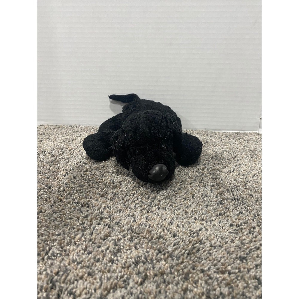 Plush Webkinz Ganz Kids Black Excellent Labrador Retriever Dog Small